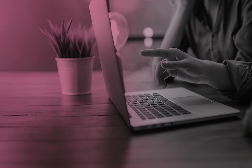 Arbeiten mit dem Laptop